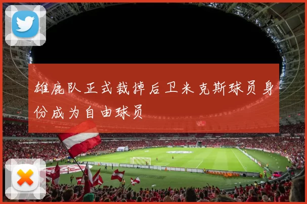 雄鹿队正式裁掉后卫米克斯球员身份成为自由球员